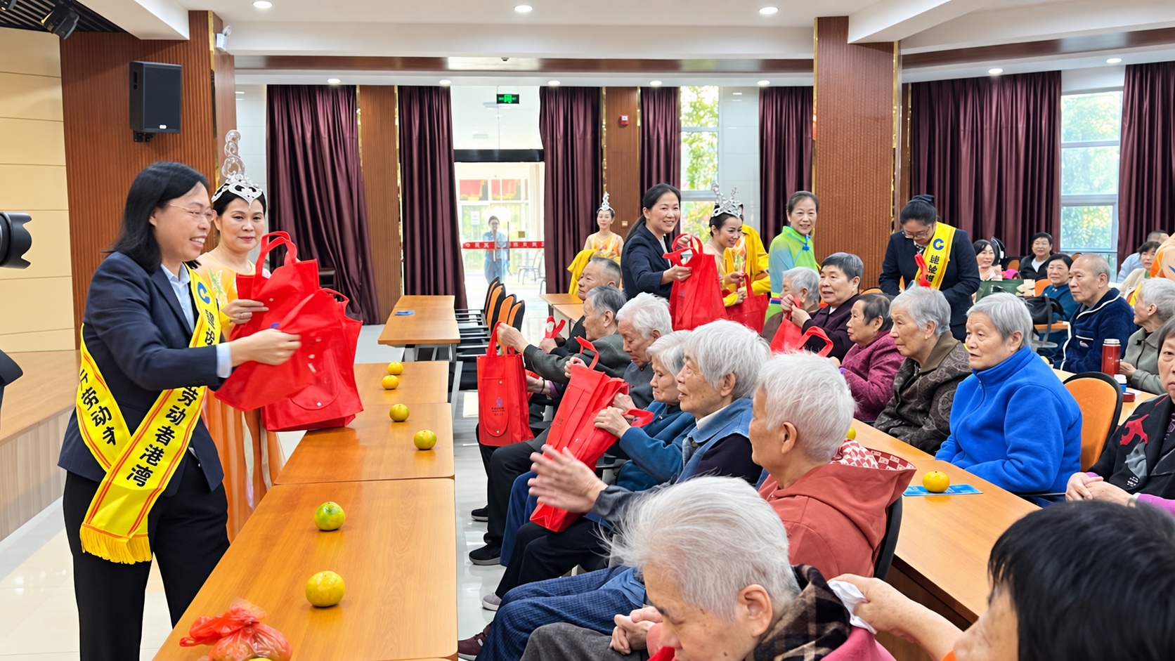Community care event for residents